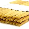 24 PARES DE BAQUETAS DE MADERA DE ARCE NATURAL CON PUNTA DE