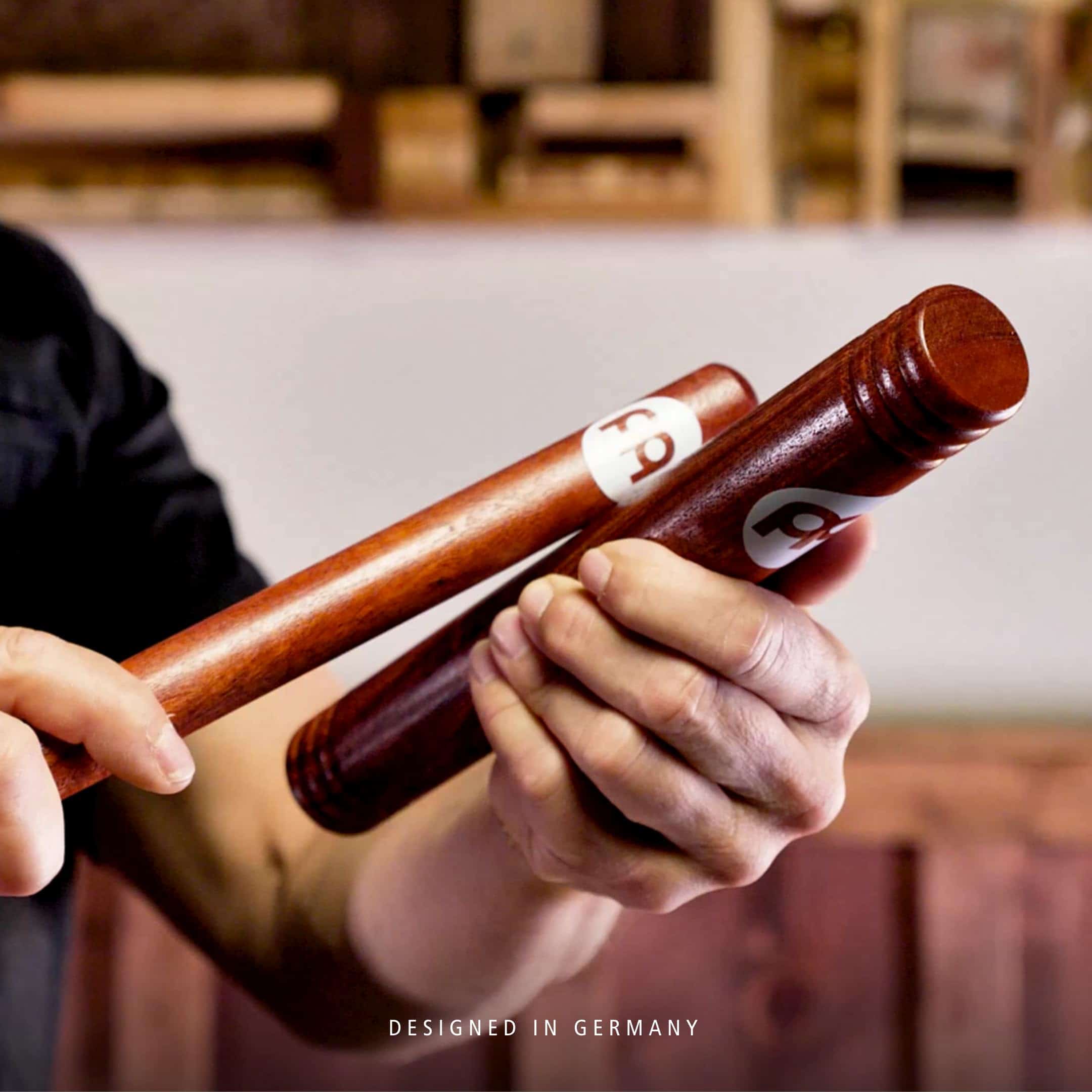 Meinl Percussion CL2RW African Redwood Claves - Imagen 7