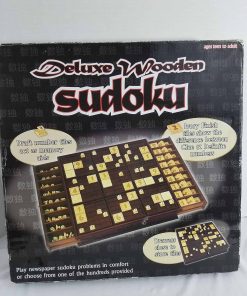 Senario Entertainment - Juego de Mesa de Sudoku de Madera