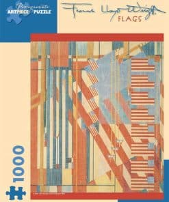 Rompecabezas de 1000 piezas de Frank Lloyd Wright Flags