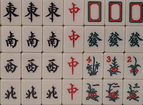Juego de Mahjong Tradicional Chino de la versión Casera - Imagen 4