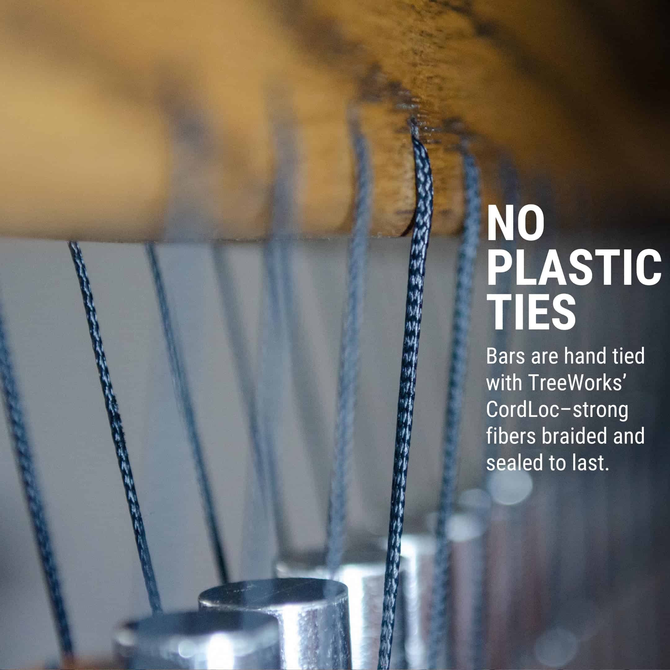 TreeWorks Chimes Campana de Mano de una Hilera Percusión - Imagen 6