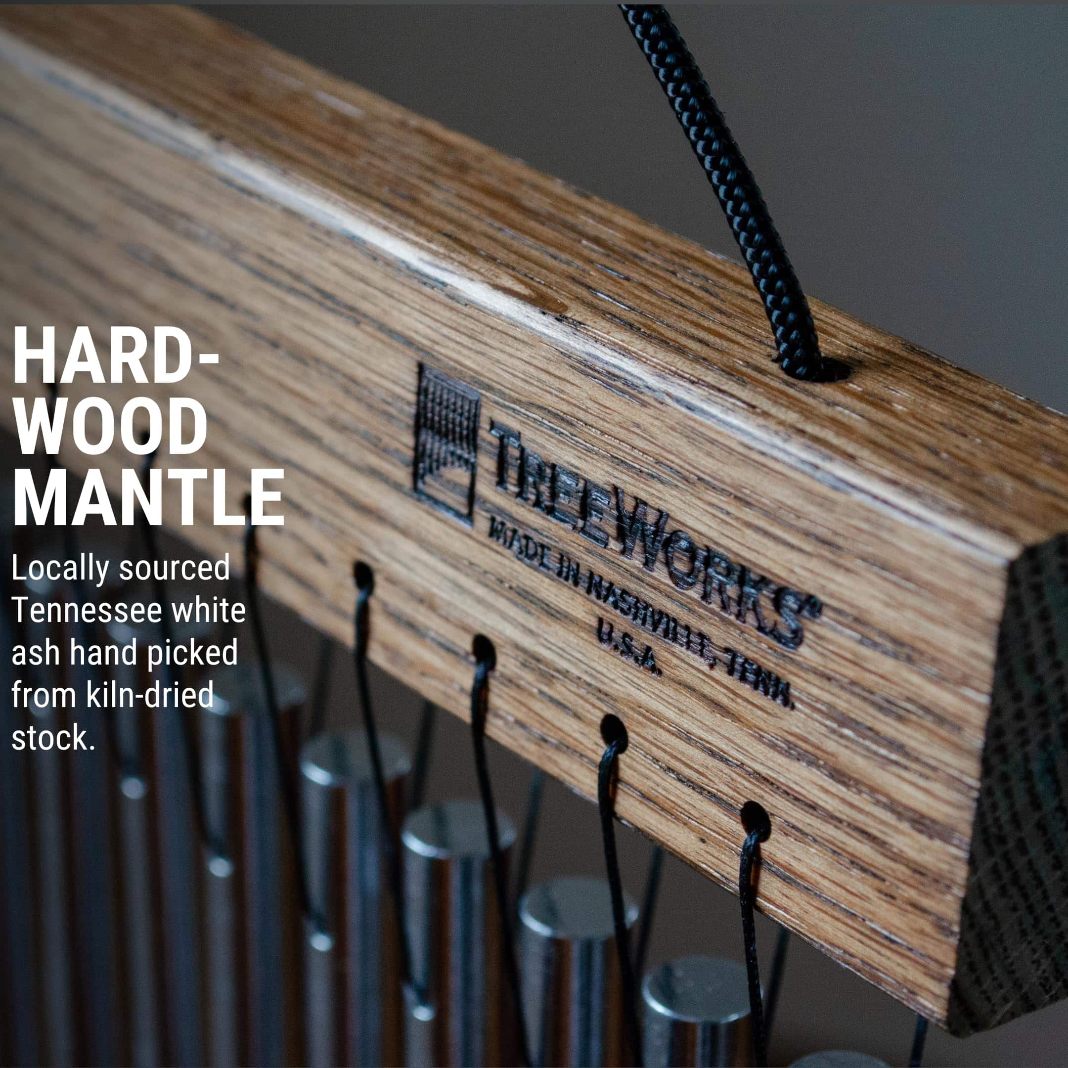 TreeWorks Chimes Campana de Mano de una Hilera Percusión - Imagen 5