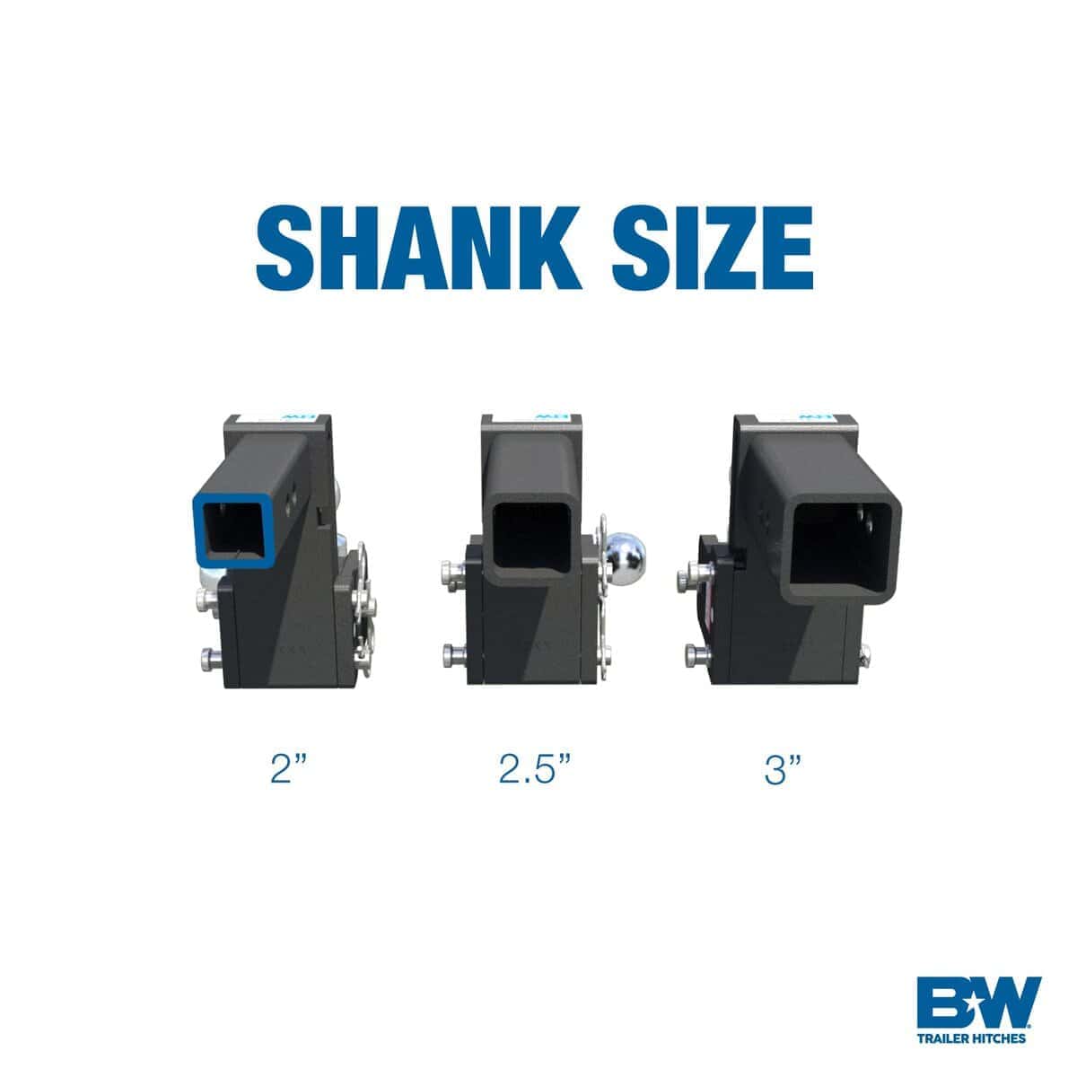 Enganche de remolque ajustable B&W Trailer - TS10035B - Imagen 6
