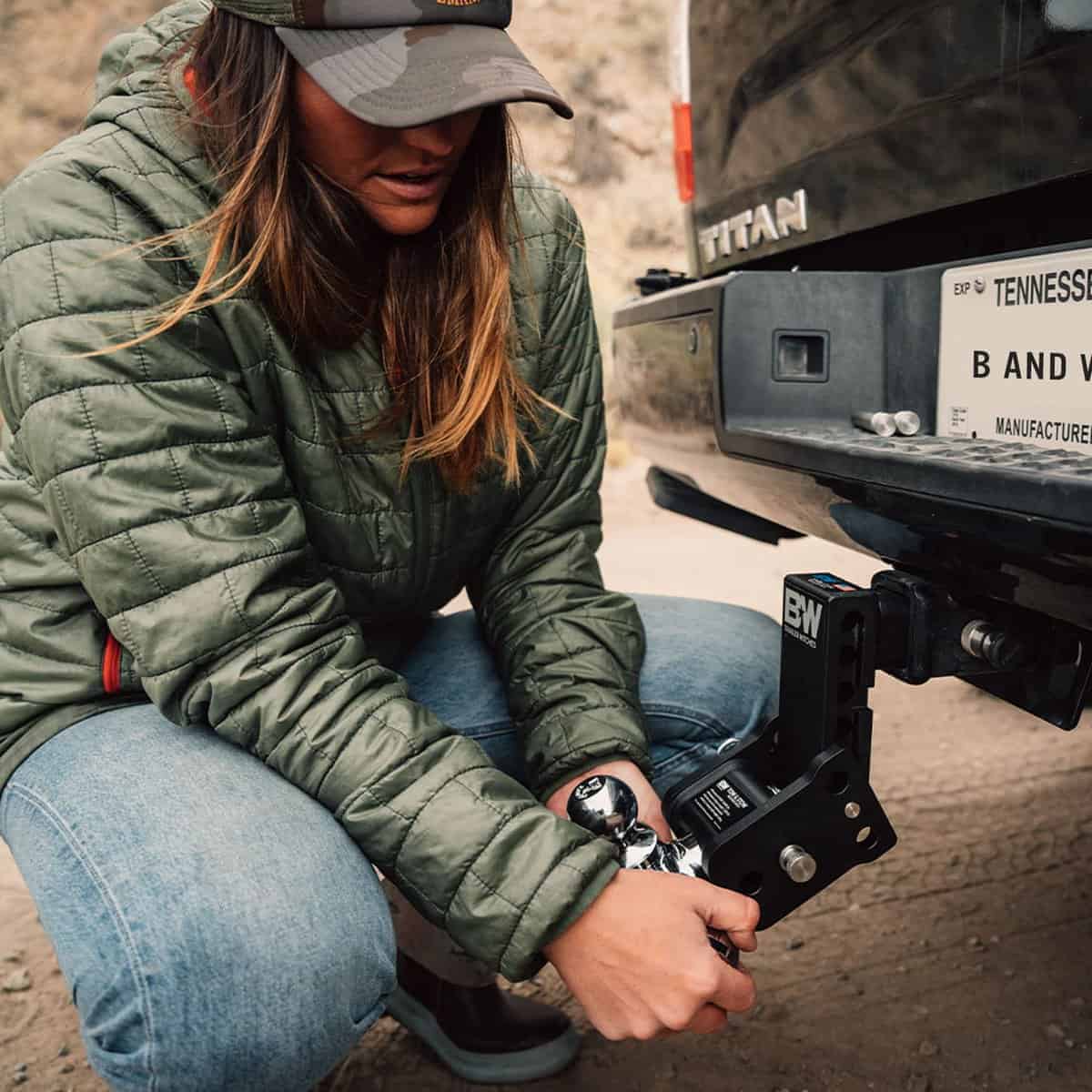 Enganche de remolque ajustable B&W Trailer - TS10035B - Imagen 9