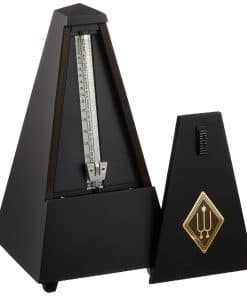 Metronomo Wittner Wood Case Negro con Campana Afinador