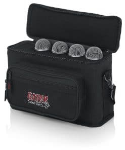 Estuche Acolchado para Micrófonos Gator Cases; Apto para