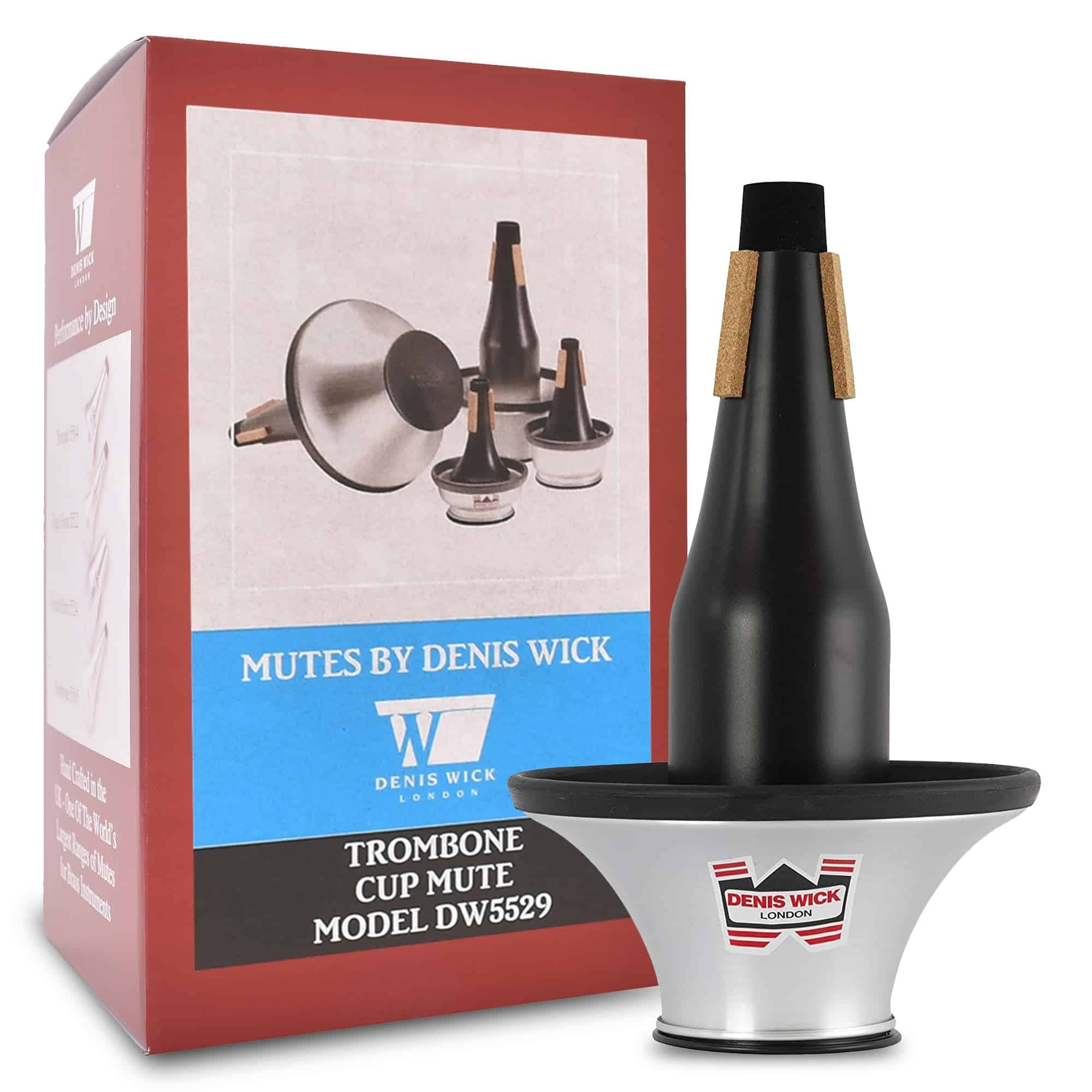 Mute Ajustable de Copa de Aluminio Denis Wick para Trombón