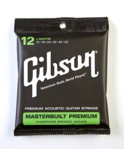Cuerdas de guitarra acústica Gibson Masterbuilt Premium