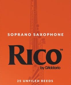 D'Addario Woodwinds - Cañas para saxofón soprano Rico -