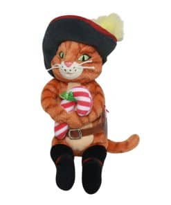 Peluche TY Beanie Baby - GATO CON BOTAS (Exclusivo en DVD -
