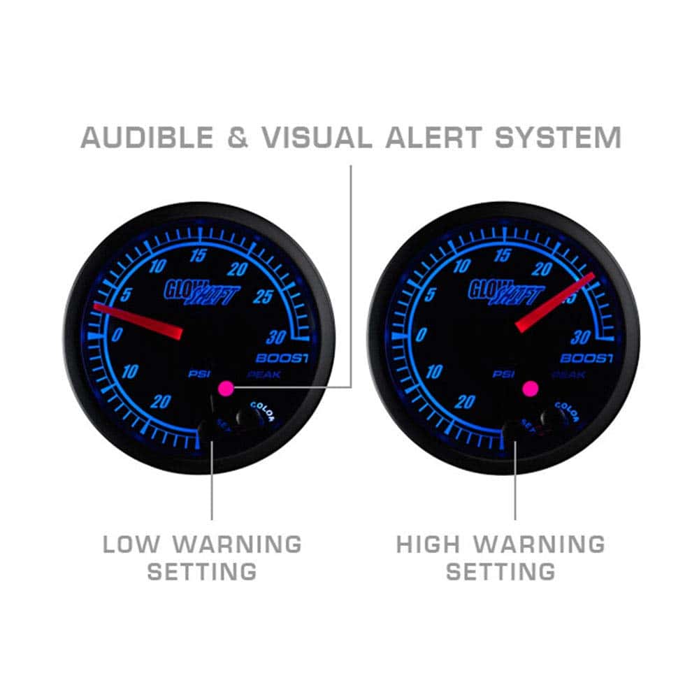 Kit de medidor de relación aire/combustible AFR GlowShift - Imagen 5
