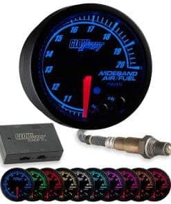 Kit de medidor de relación aire/combustible AFR GlowShift