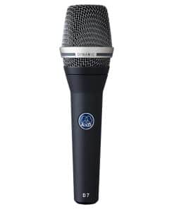 Micrófono vocal dinámico de referencia AKG Pro Audio D7 con