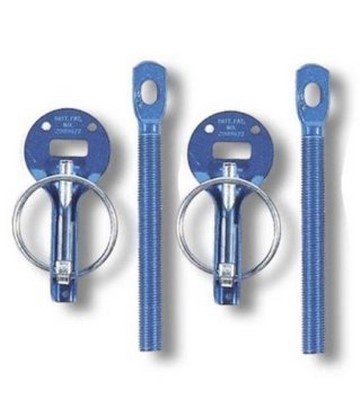 Sparco 01606AA Traba de Capó Azul - Juego de 2 - Imagen 3