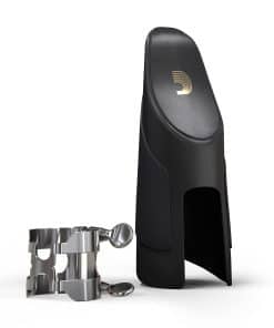 Ligadura D'Addario & Cap, Saxofón Alto, Bañado en Plata