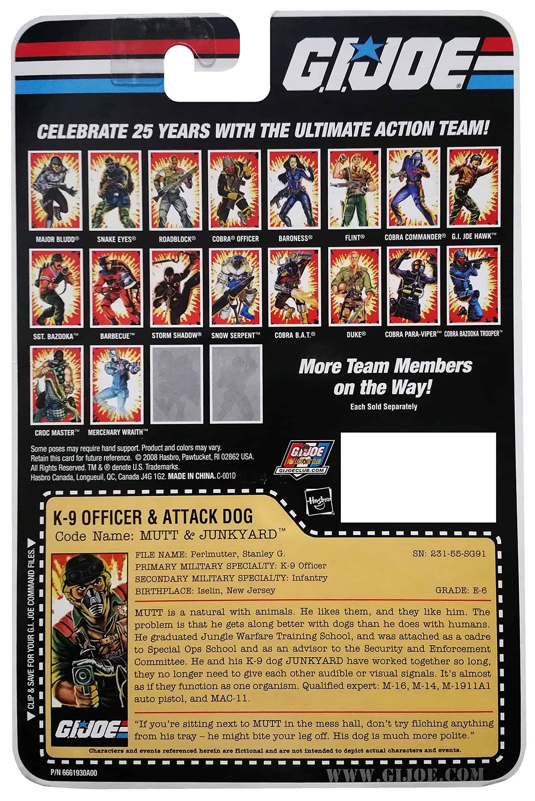 Serie de dibujos animados del 25 aniversario de G.I. Joe: - Imagen 3