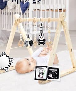 Gimnasio de juegos de madera para bebé BABY K (con 7