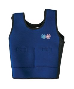 Chaleco de Compresión Ponderado Azul para Niños y Adultos -