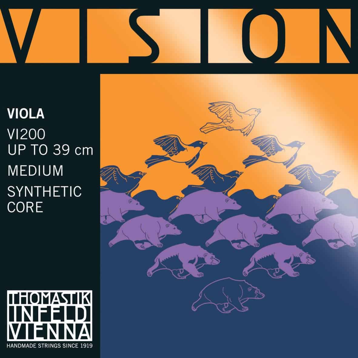 Cuerdas para Viola Thomastik-Infeld VI200 Vision Set 4/4