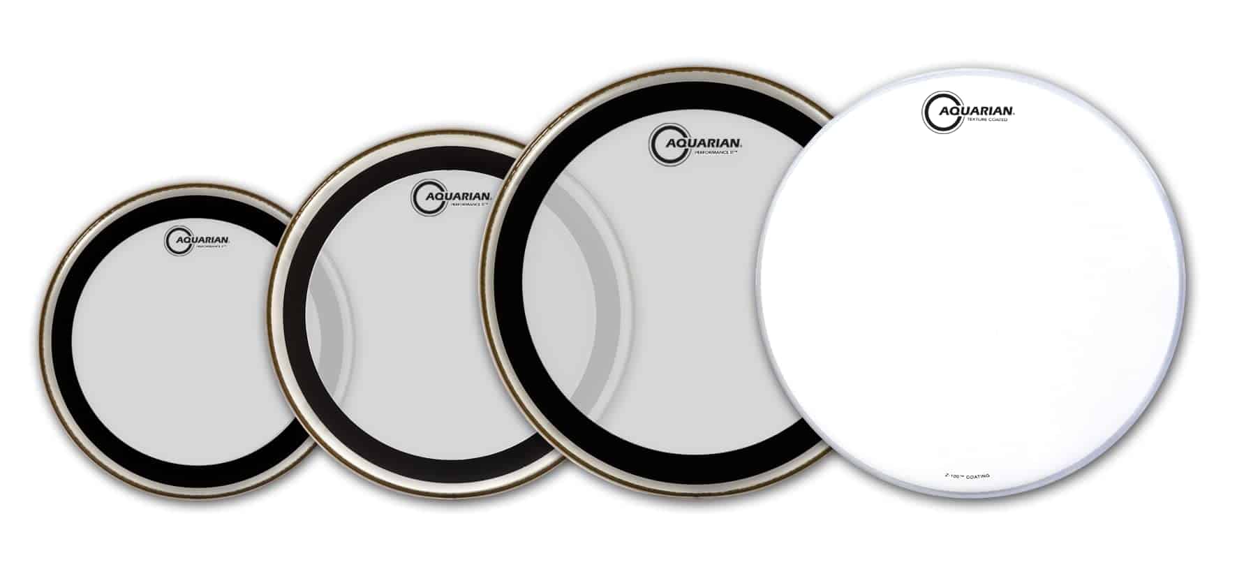 Aquarian Drumheads, Set de Parches para Tom Tom (PF-A)