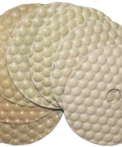 STADEA 4" Juego de 7 Pads de Pulido de Diamante en Seco