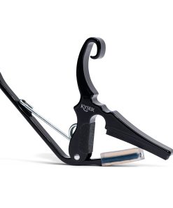 Kyser Drop D Partial Guitar Capo, 5-strings, Negro, KGDB