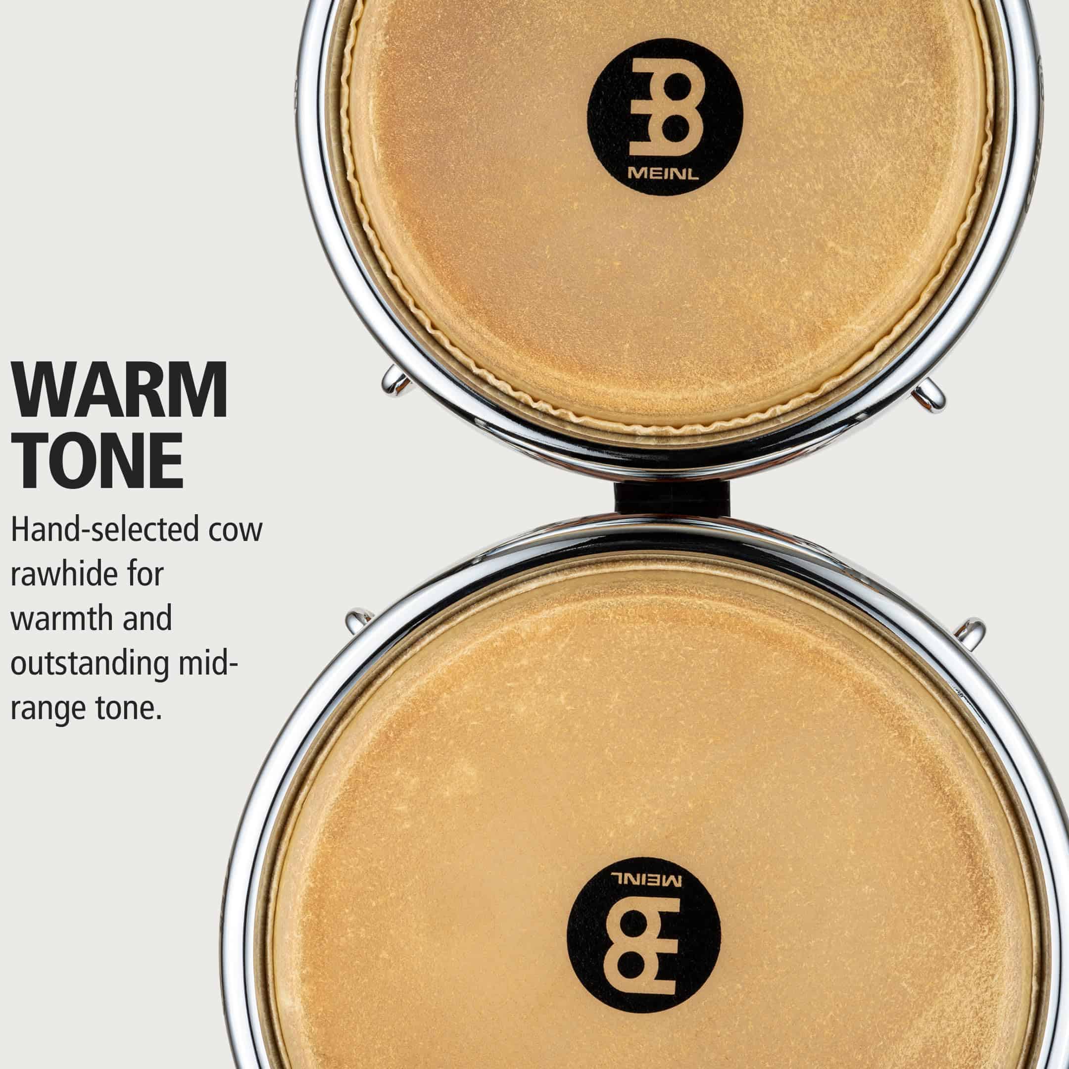 Meinl Percussion FWB400GAB Free Ride Series Wood Bongos, - Imagen 4