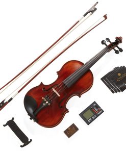 Violín Mendini By Cecilio - MV500+92D - Tamaño 4/4 (Tamaño