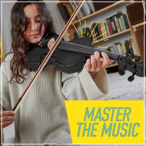 Violín Mendini By Cecilio para principiantes, niños y - Imagen 8