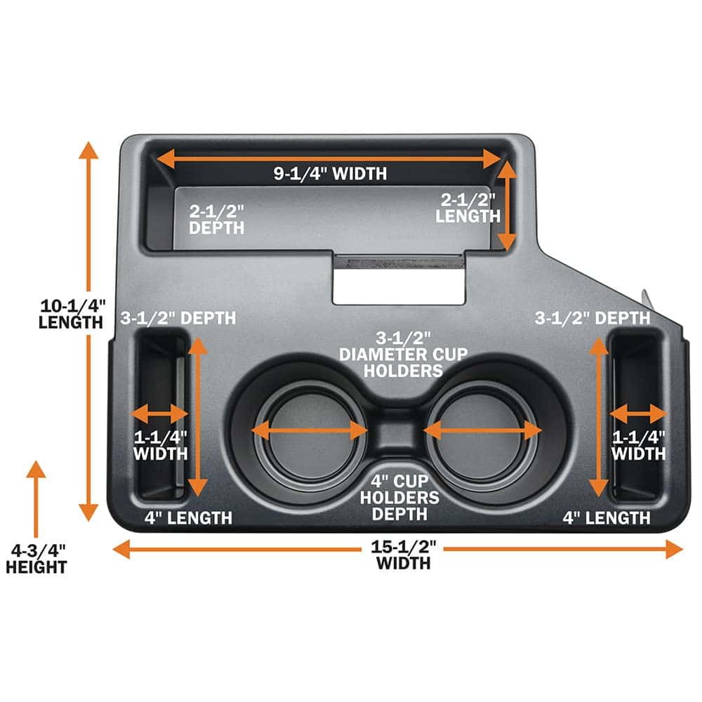 GlowShift Portavasos Adicional para Consola Central - Imagen 6