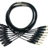 Cable de Adaptador de Audio Mogami Gold 8 TRS-XLRF-15,
