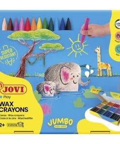Jovi - Paquete a granel de Crayones Jumbo de Agarre Fácil,