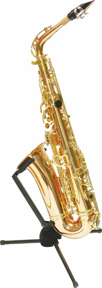 Soporte para saxofón alto Hercules DS431B Travlite, Negro - Imagen 3