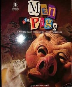 Rompecabezas de Misterio Hombres Son Cerdos por Larry