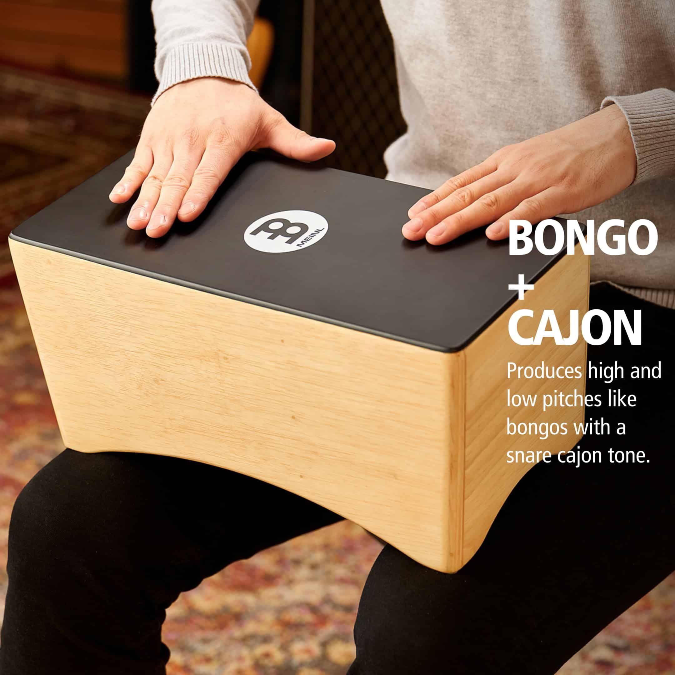 Meinl Bongo Cajon Box Drum con Snares Internos - NO - Imagen 3