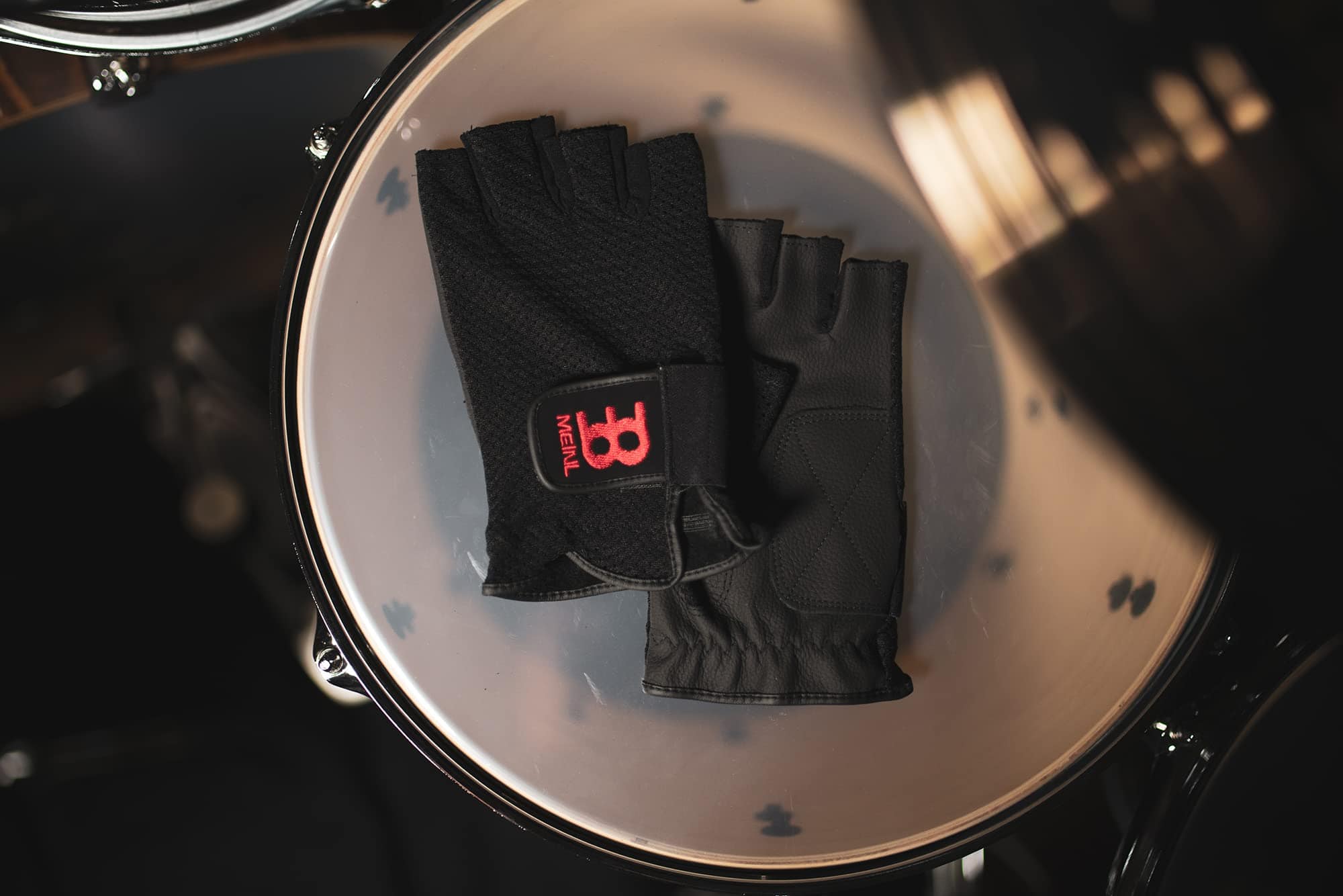 Guantes de baterista de medio dedo Meinl - Grande - Imagen 6