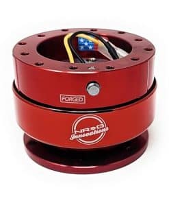 Adaptador de liberación rápida del volante NRG -Cuerpo Rojo/