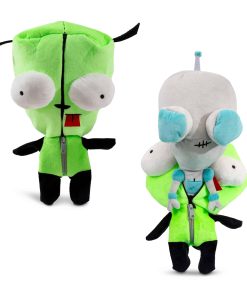 Peluche Coleccionable de 10 pulgadas GIR de Invader Zim con