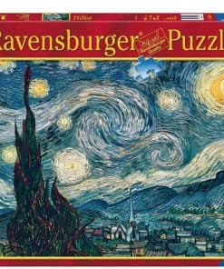 Rompecabezas Ravensburger de 1500 piezas de Van Gogh: Noche