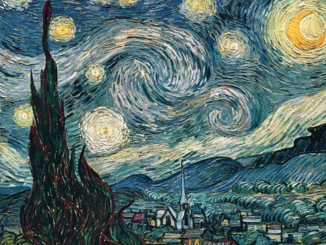 Rompecabezas Ravensburger de 1500 piezas de Van Gogh: Noche - Imagen 4