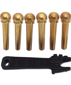 Set de Pasadores de Puente Pickboy, Latón, 6 pasadores con