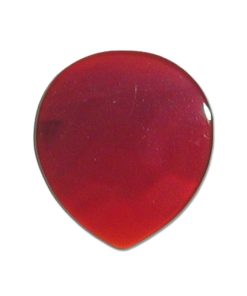 Pickboy Exotic Pick, Med Round, Amber, Stone, 1 pick