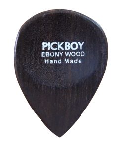 Púa Exótica Pickboy, Hecha a Mano, Ébano, 5 púas