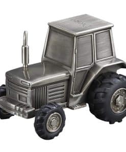 Alcancía de Tractor Creative Gifts International, Plata