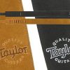 Correa de guitarra Taylor Guitars con logo de ante negro