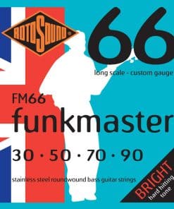 Cuerdas de bajo Rotosound FM66 Swing Bass 66 de acero