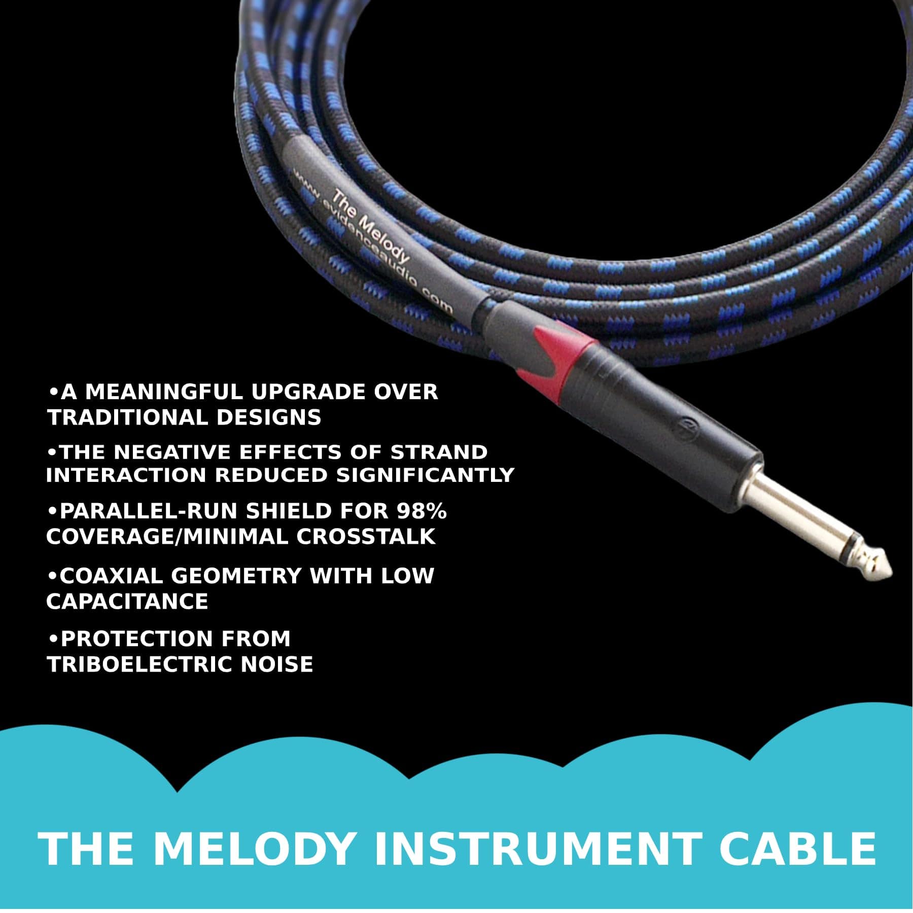 Cable de Instrumento Evidence Audio The Melody Recto a - Imagen 7