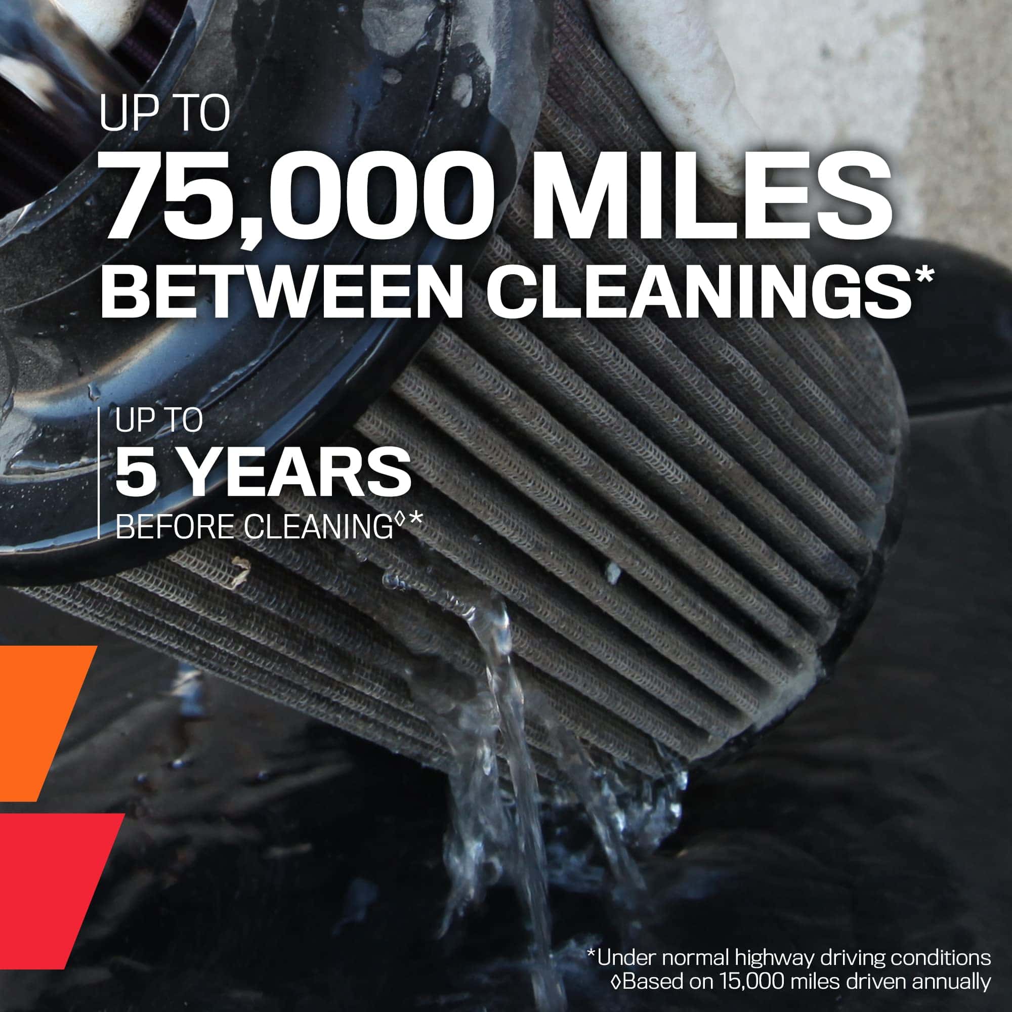 Filtro de aire universal de alto flujo K&N Lifetime - Imagen 9