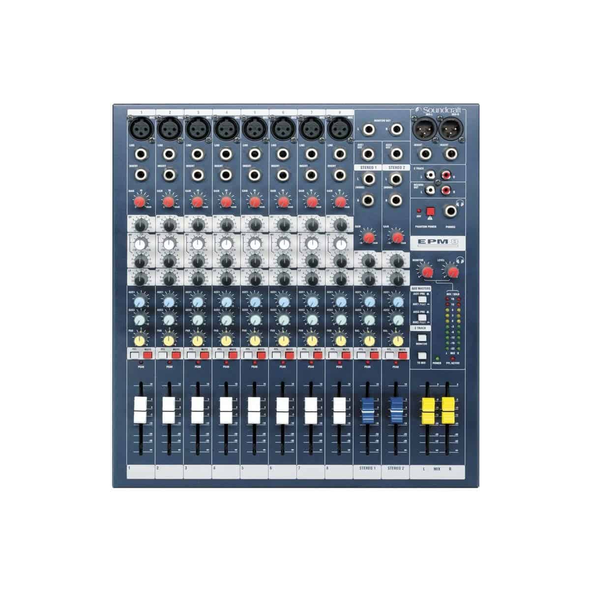 Mezcladora multi-formato de 8 canales Soundcraft EPM8 - Imagen 3